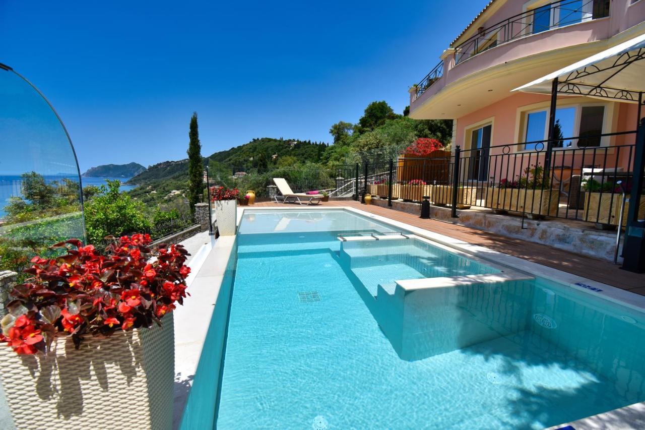 Casa Tramonto Beach View 아기오스고르디오스 외부 사진